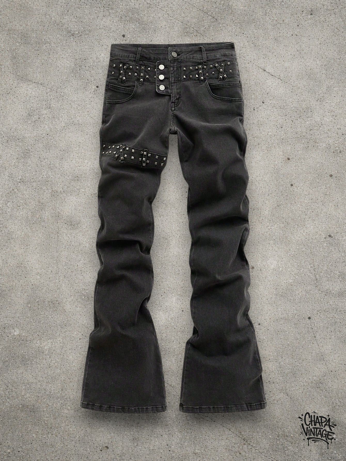 Japanese Brand Slim opium jeans goth Size US 32 / EU 48 - 1 Thumbnail