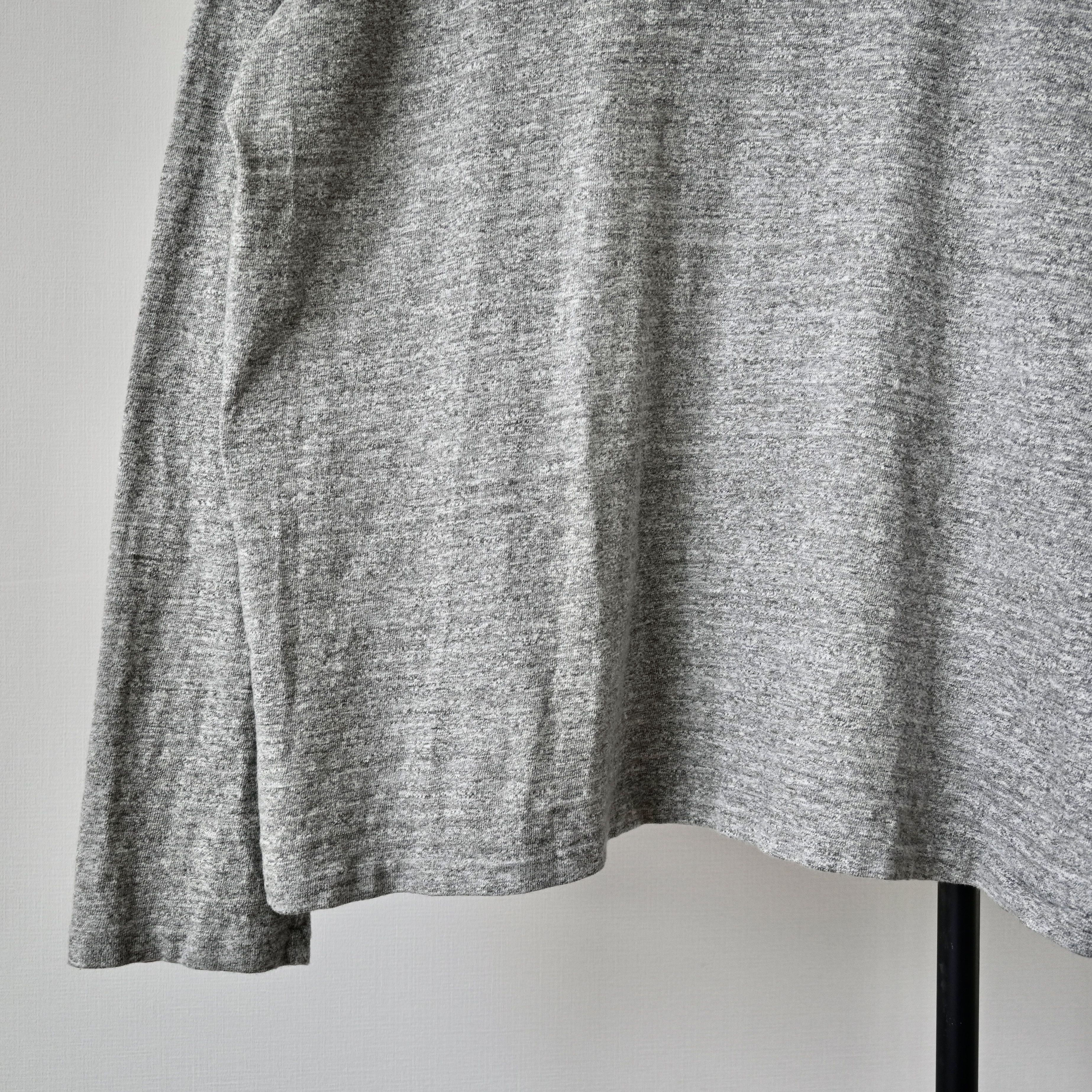 Warehouse Warehouse "shadow border" henley neck t-shirt made in Japan Size US XL / EU 56 / 4 - 6 Thumbnail