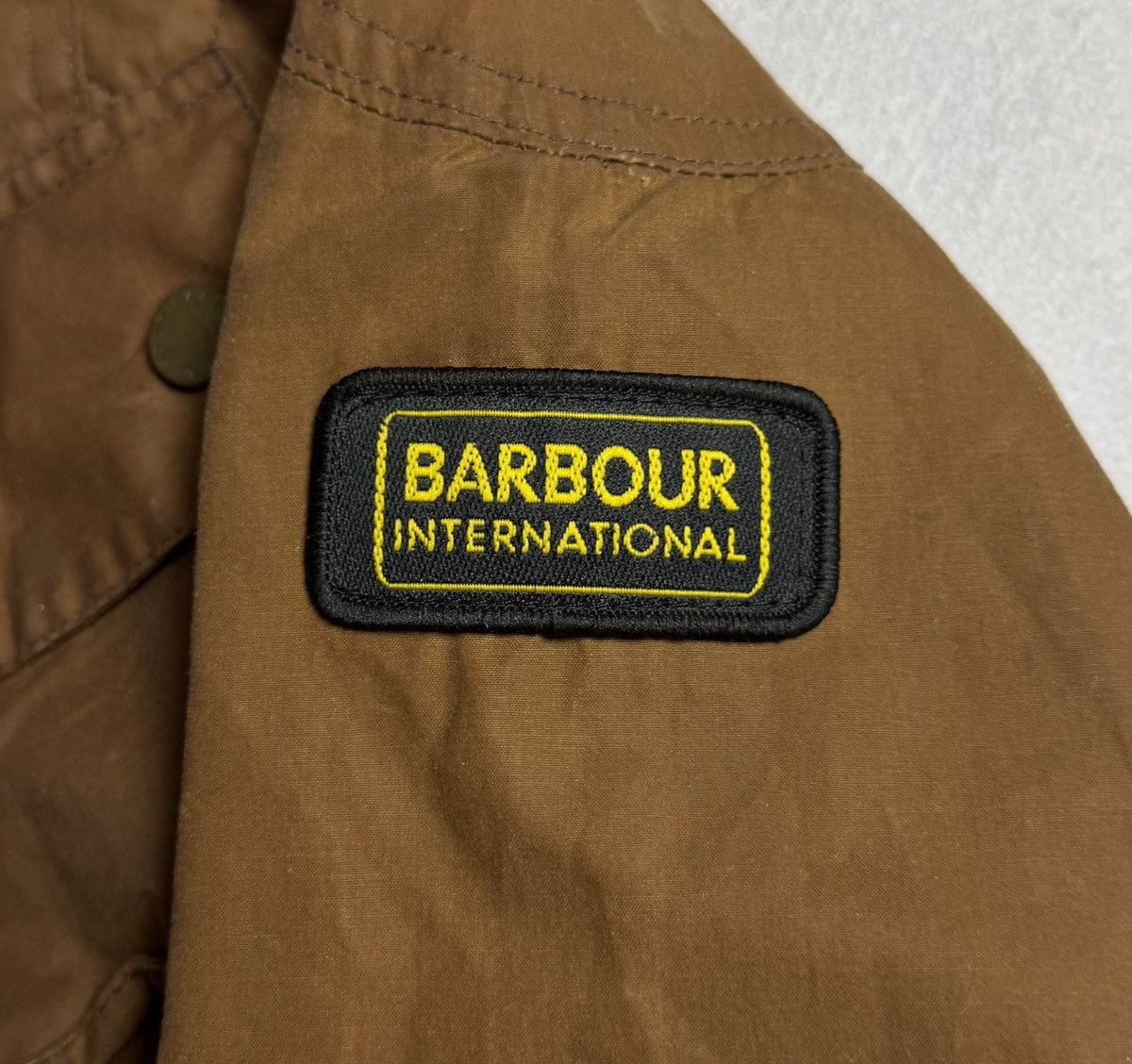 Barbour Barbour International Flyweight Biker Wax Cotton Jacket Size M / US 6-8 / IT 42-44 - 8 Thumbnail