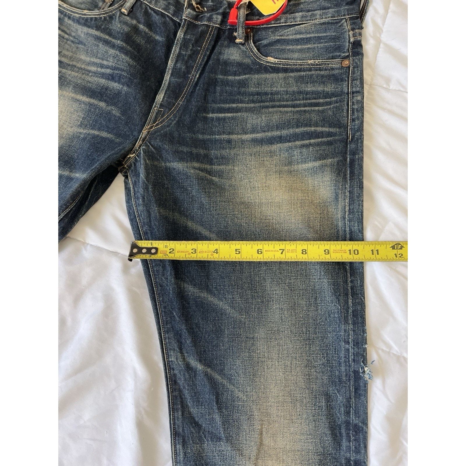 Rising Sun & Co. Rising Sun & Co. Raw Selvedge Denim Jeans Mfg Los Angeles 32 Size US 32 / EU 48 - 12 Thumbnail