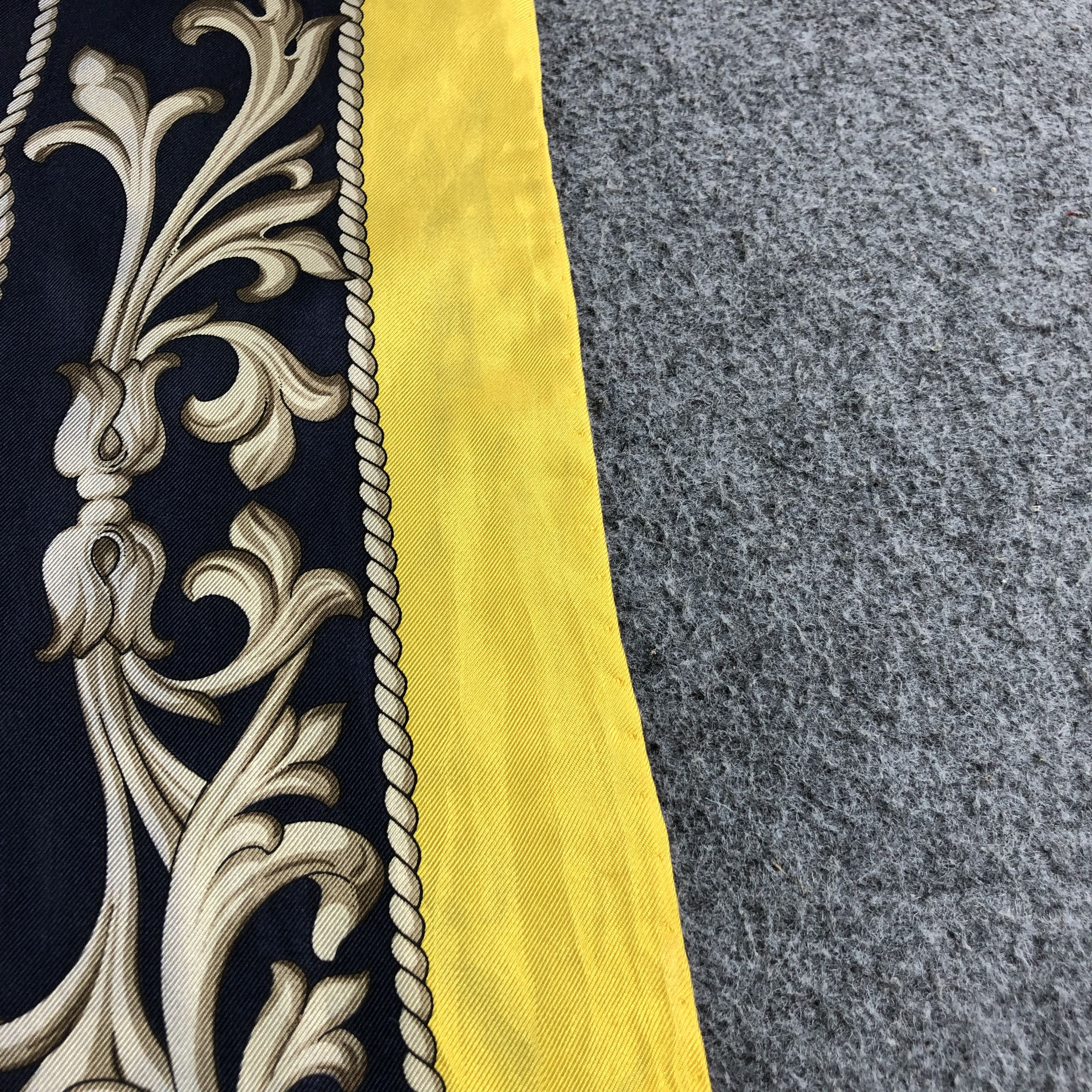 Japanese Brand Vintage Art of Silk Luxury Silk Scarf M569 Size ONE SIZE - 10 Thumbnail