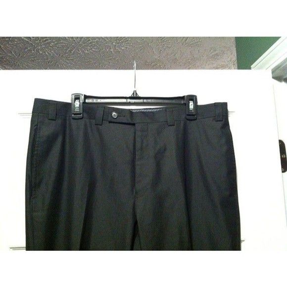 Calvin Klein CALVIN KLEIN MEN'S 76%POLYESTER 24%RAYON DRESS PANTS 36/30 Size 36R - 2 Thumbnail
