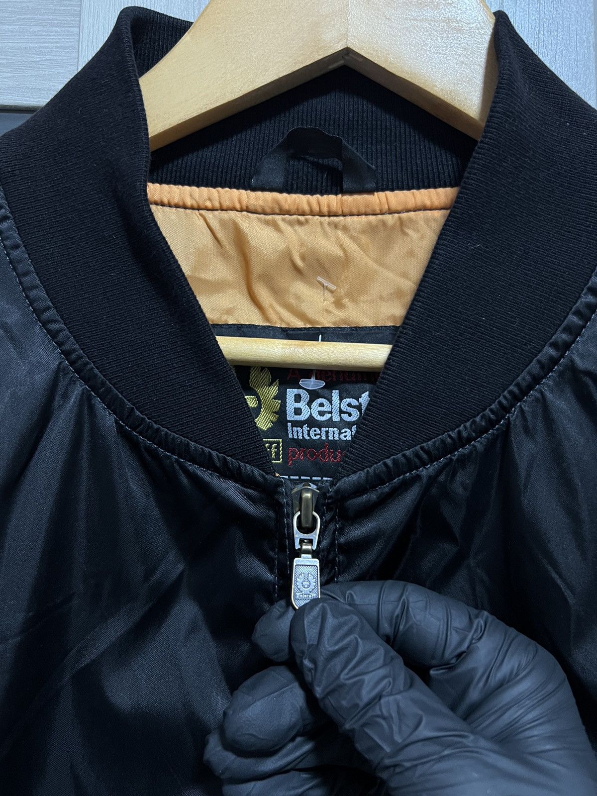 Other BELSTAFF VINTAGE 90s OLD SCHOOL BOMBER MOTO JACKET Size US XL / EU 56 / 4 - 12 Thumbnail