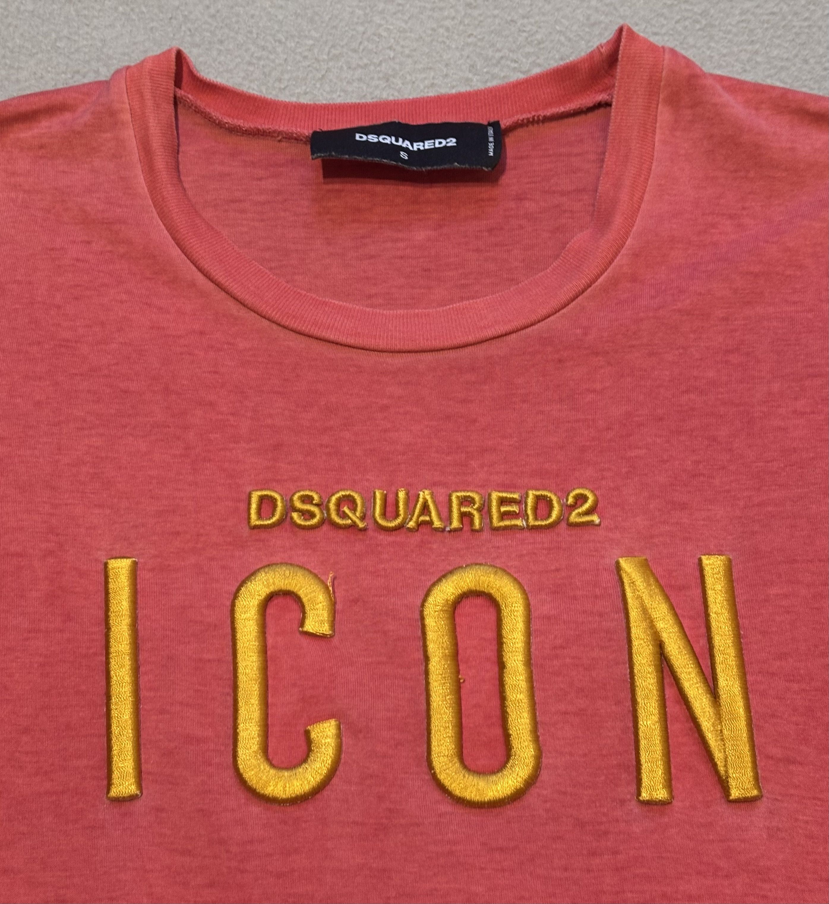 Dsquared2 Dsquared2 Red T-shirt Size S Size S / US 4 / IT 40 - 9 Thumbnail