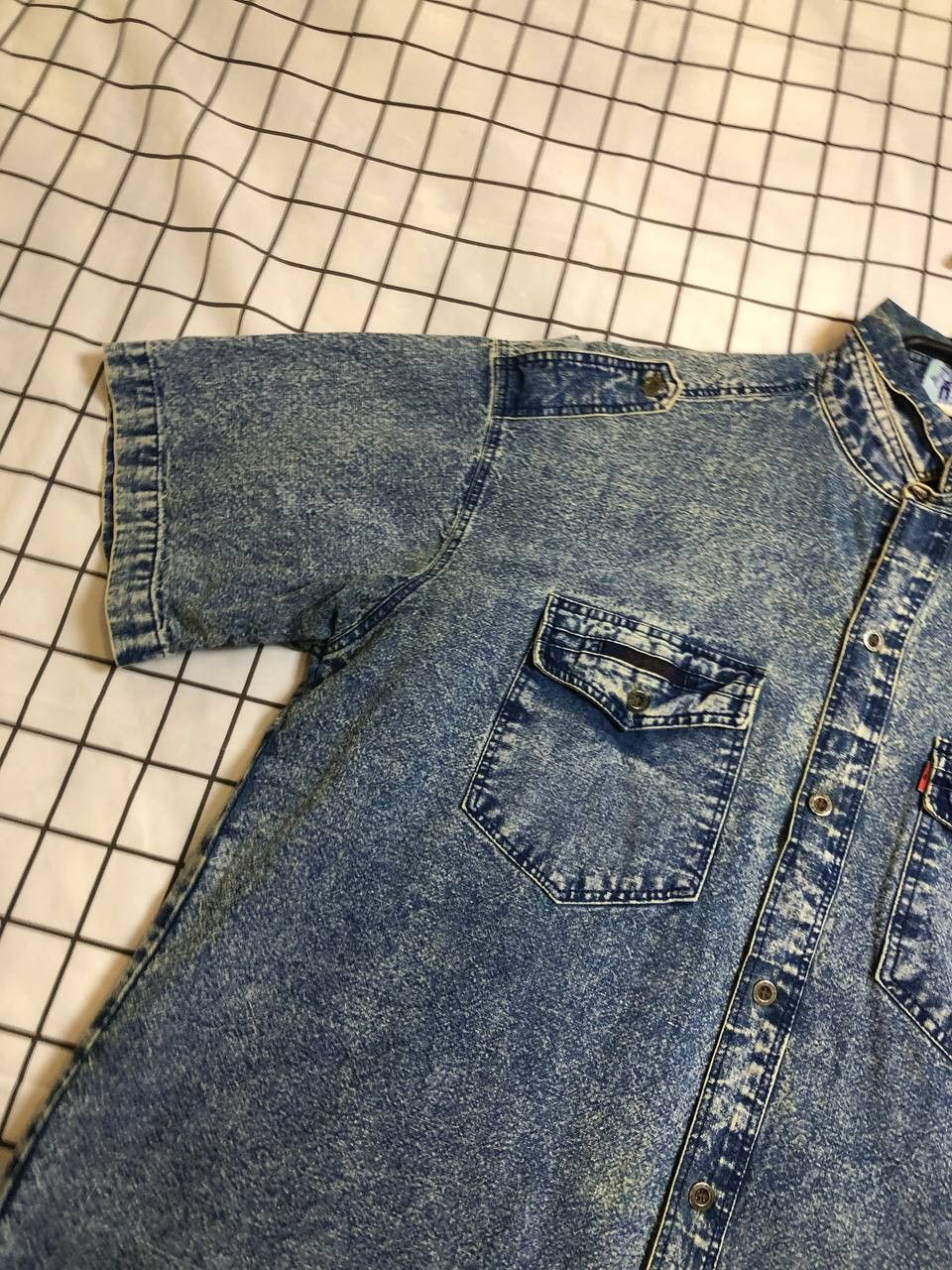 Levi's Levi's Vintage Clothing LVC BIG E Denim Western Shirt Size US XL / EU 56 / 4 - 3 Thumbnail