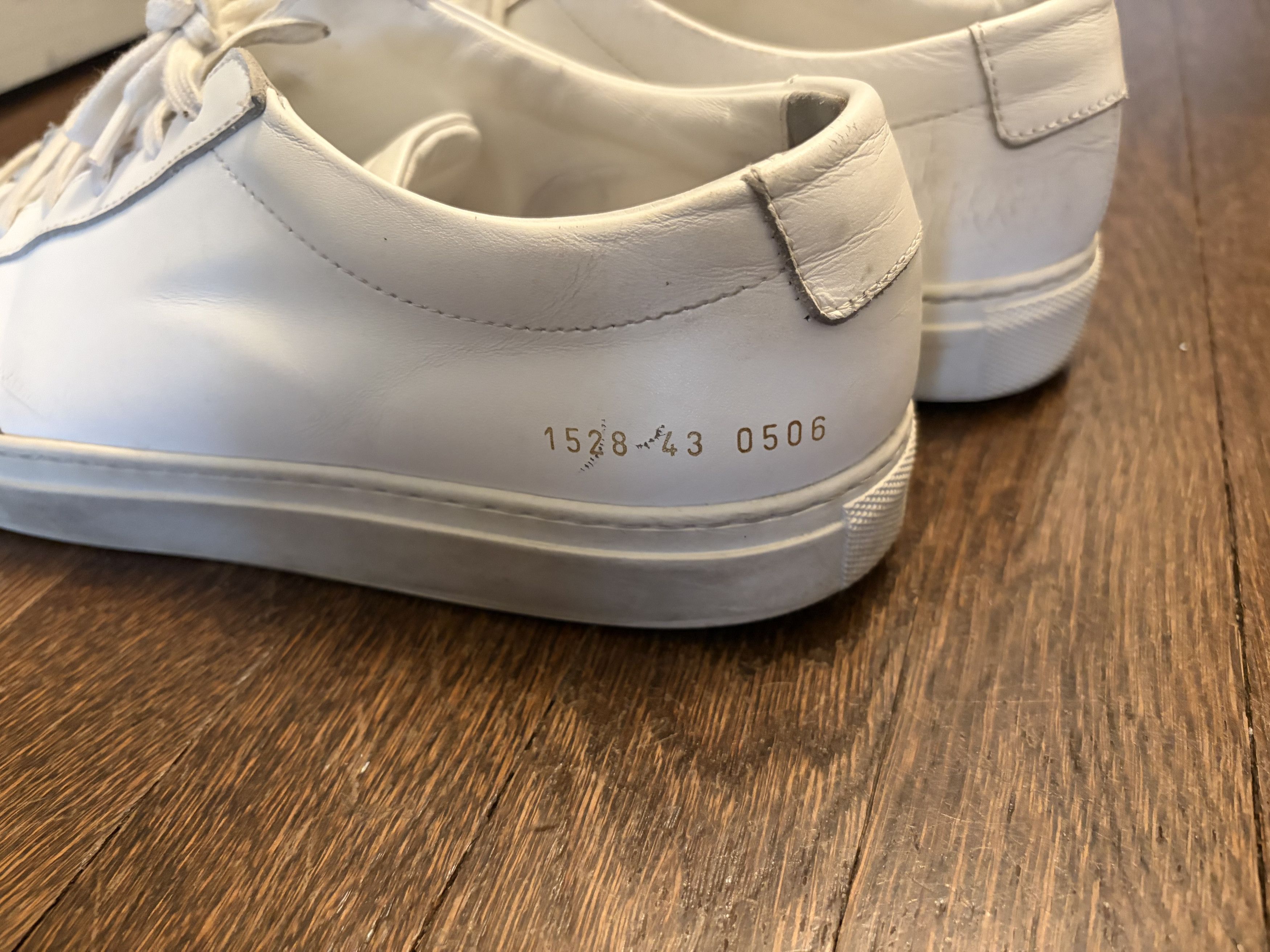 Common Projects Common Projects Achilles low white Size US 10 / EU 43 - 5 Thumbnail
