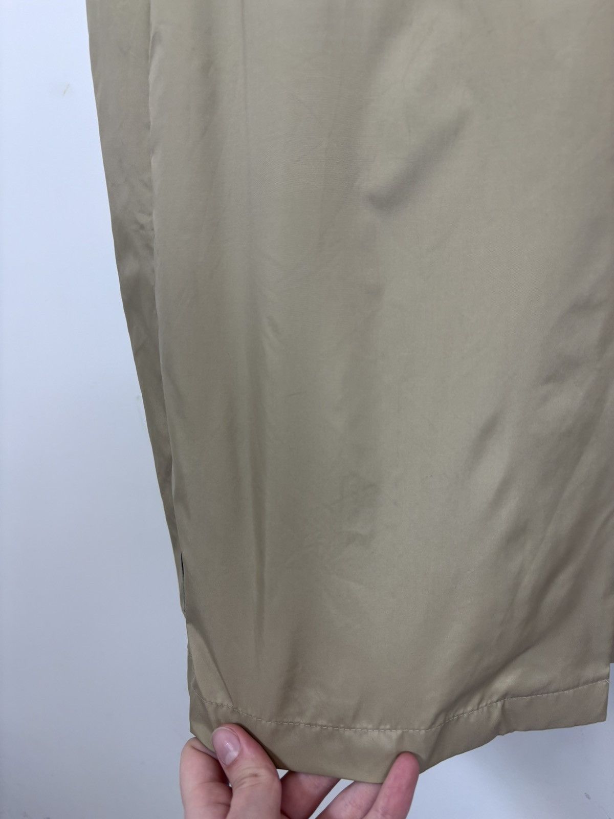 Armani Armani Jeans Women’s Beige Brown Long Trench Coat Size XL / US 12-14 / IT 48-50 - 22 Thumbnail