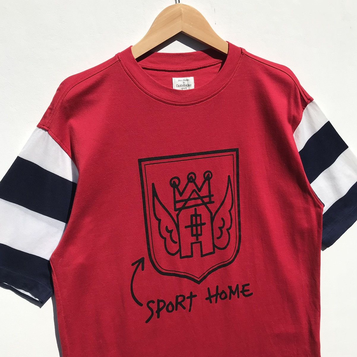 Jean Charles De Castelbajac × Vintage Vintage Jean Charles De Castelbajac Peace Hand Tee Size US M / EU 48-50 / 2 - 7 Thumbnail