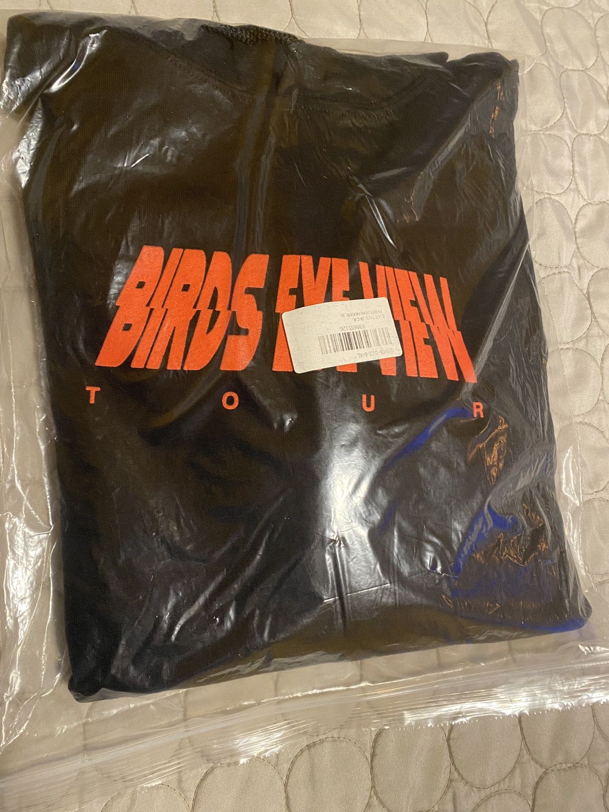 image of Travis Scott Black Birds Eye View Tour Hoodie, Men's (Size XL)