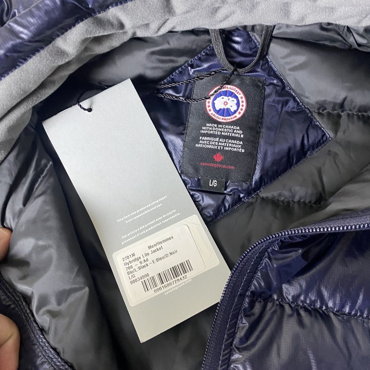 Canada Goose Canada goose Hybridge lite hooded micro puffer jacket Size US L / EU 52-54 / 3 - 8 Thumbnail