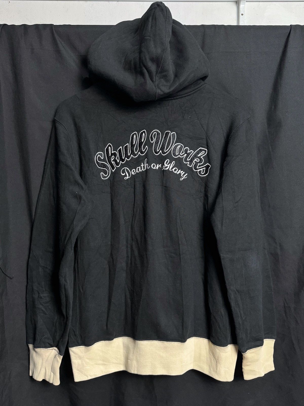 Roen Skulls Double Works Hoodie Velvet Japanese Size US M / EU 48-50 / 2 - 2 Thumbnail