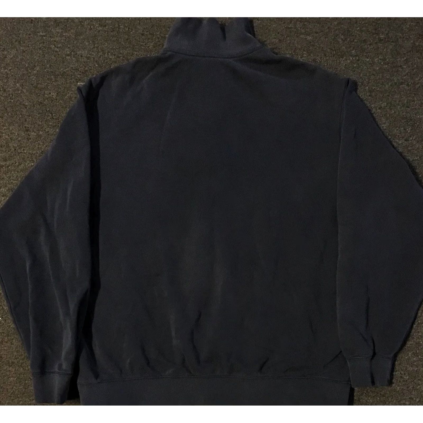Nike VINTAGE Nike Swoosh Faded Spellout Sweatshirt XL Navy Blue Men XL Pullover 1/4 Zip Grunge Hip Hop 90s USA College Sports Rap Logo Size US XL / EU 56 / 4 - 2 Thumbnail