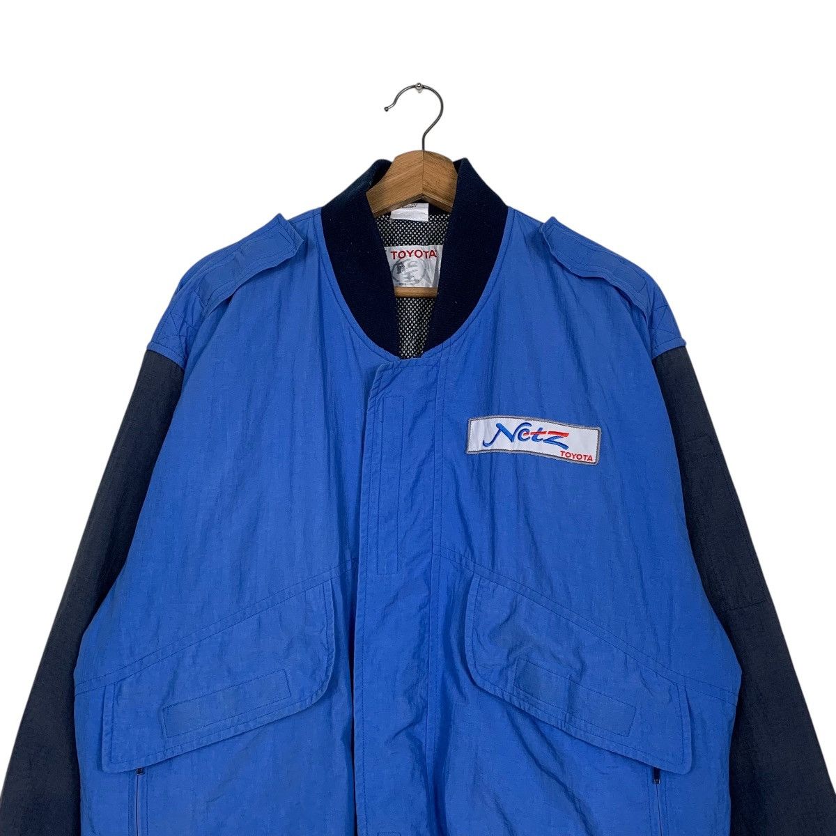 Japanese Brand Toyota Netz Techno Racing Bomber Jacket Size US L / EU 52-54 / 3 - 2 Thumbnail