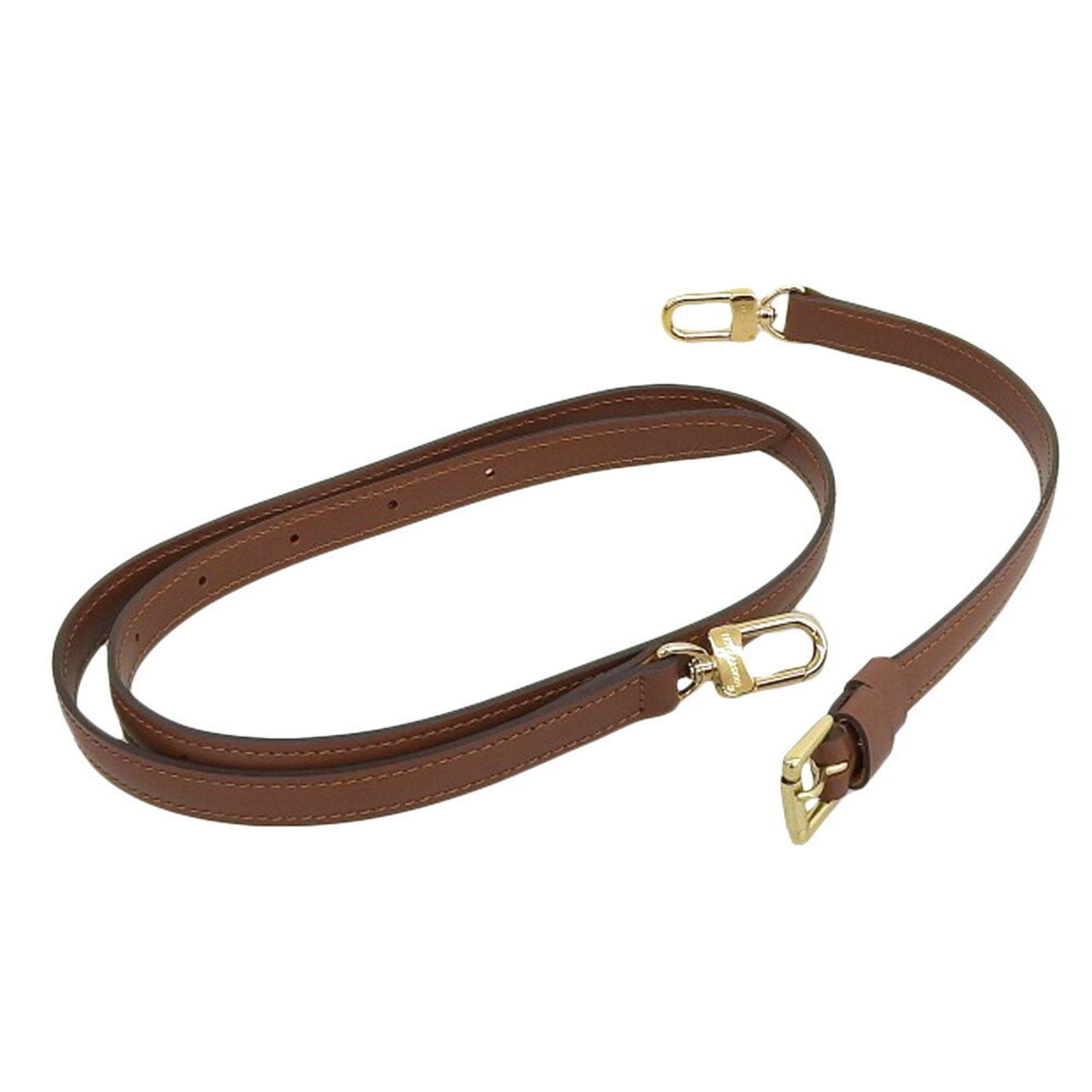 Louis Vuitton LOUIS VUITTON Shoulder Strap Leather Brown Size ONE SIZE - 1 Thumbnail