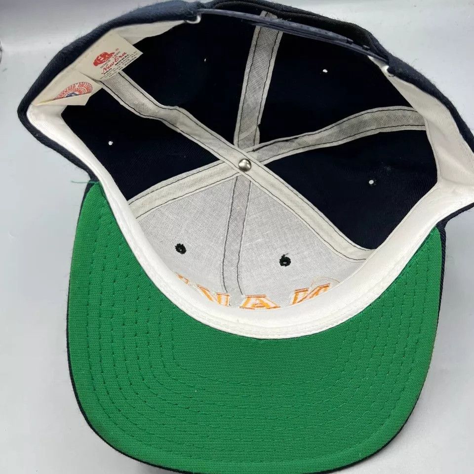 New Era × Vintage Vintage Navy Hat Men New Era Pro Model Snap Back Cap New Size ONE SIZE - 4 Thumbnail
