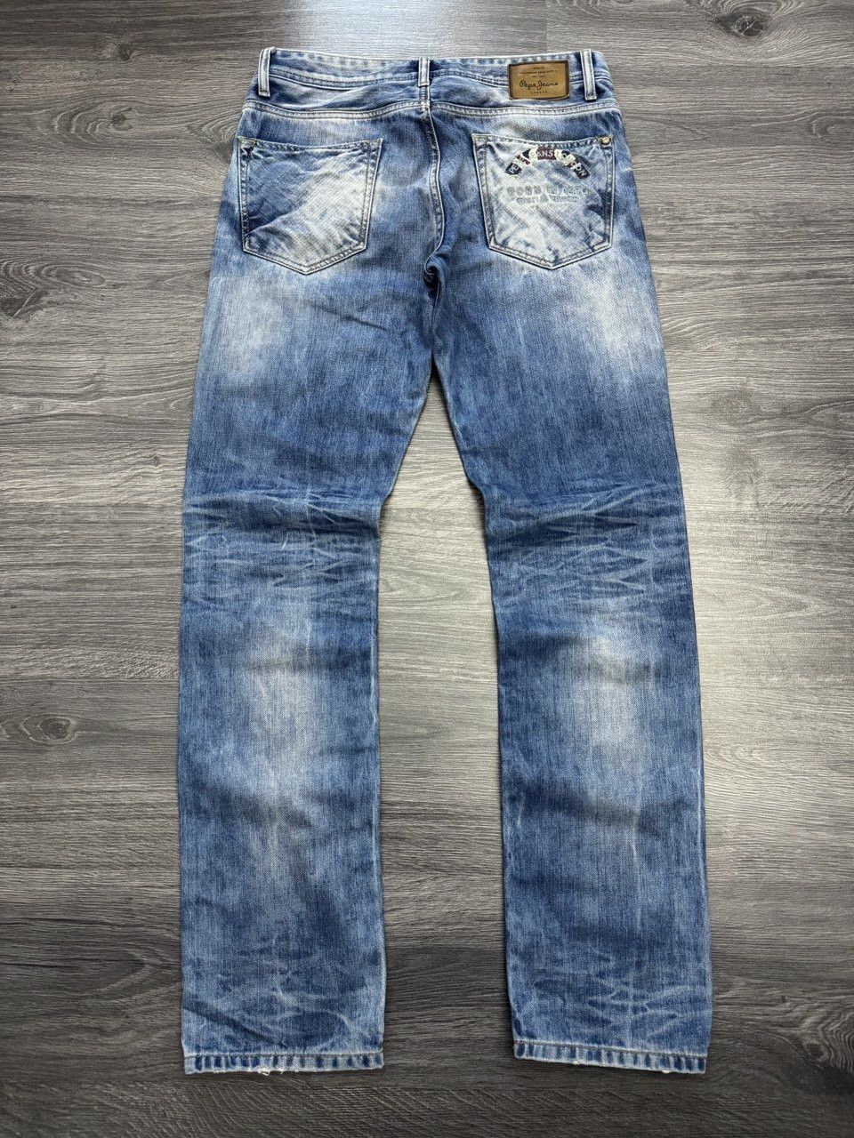Pepe Jeans Pepe Jeans Men Edition Pant Blue Jeans Size US 33 - 2 Thumbnail