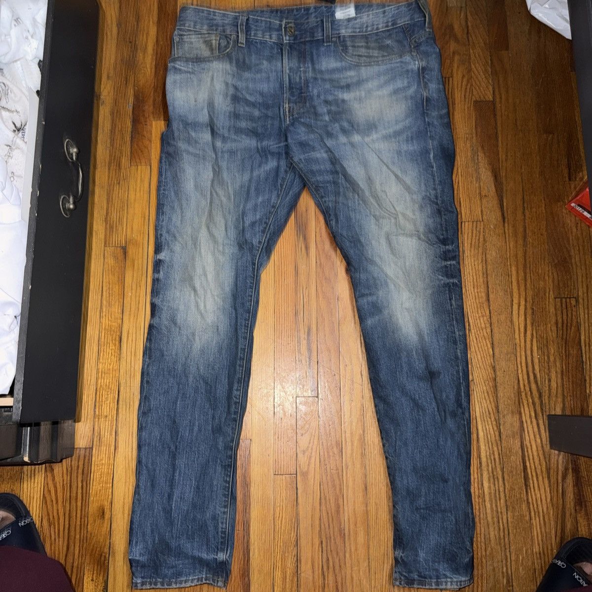 G-Star G-Star Raw Tapered 36x32 Jeans Size US 36 / EU 52 - 1 Thumbnail