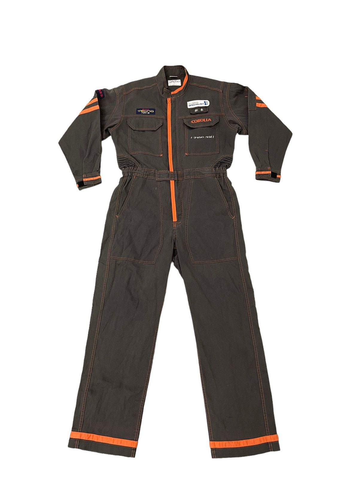 Sports Specialties Vtg Toyota Corolla Jumpsuit Overalls GR TRD 5🟩6 Size US 34 / EU 50 - 9 Thumbnail
