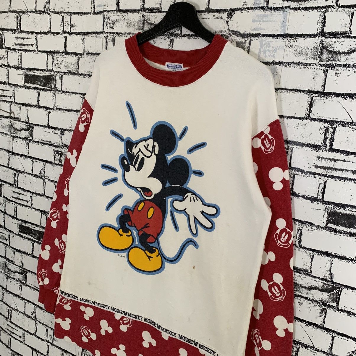 Disney Vintage Disney Mickey Mouse Sweatshirt Size L / US 10 / IT 46 - 2 Thumbnail