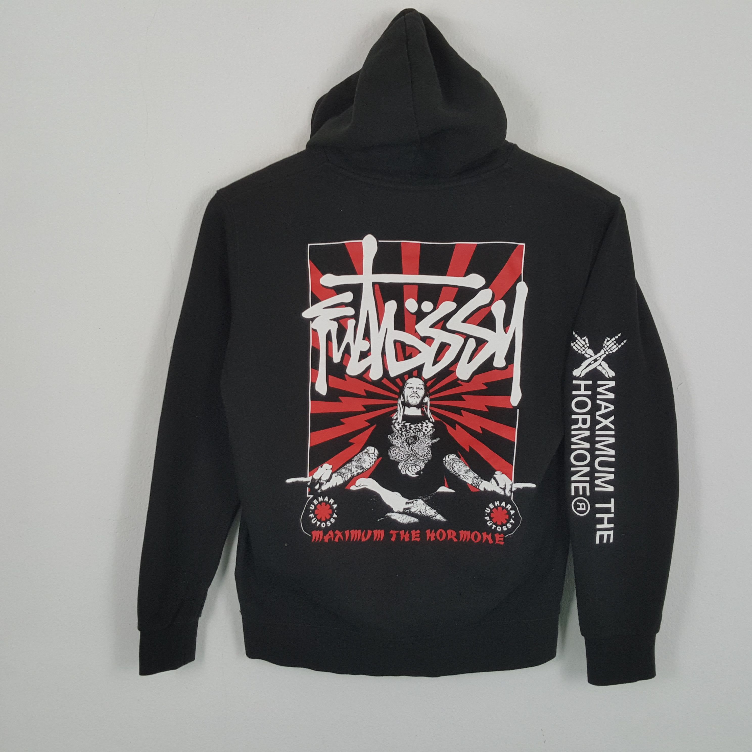 Band Tees × Vintage Vintage MAXIMUM THE HORMONE Japan Heavy Metal Band Hoodies Size US M / EU 48-50 / 2 - 1 Thumbnail