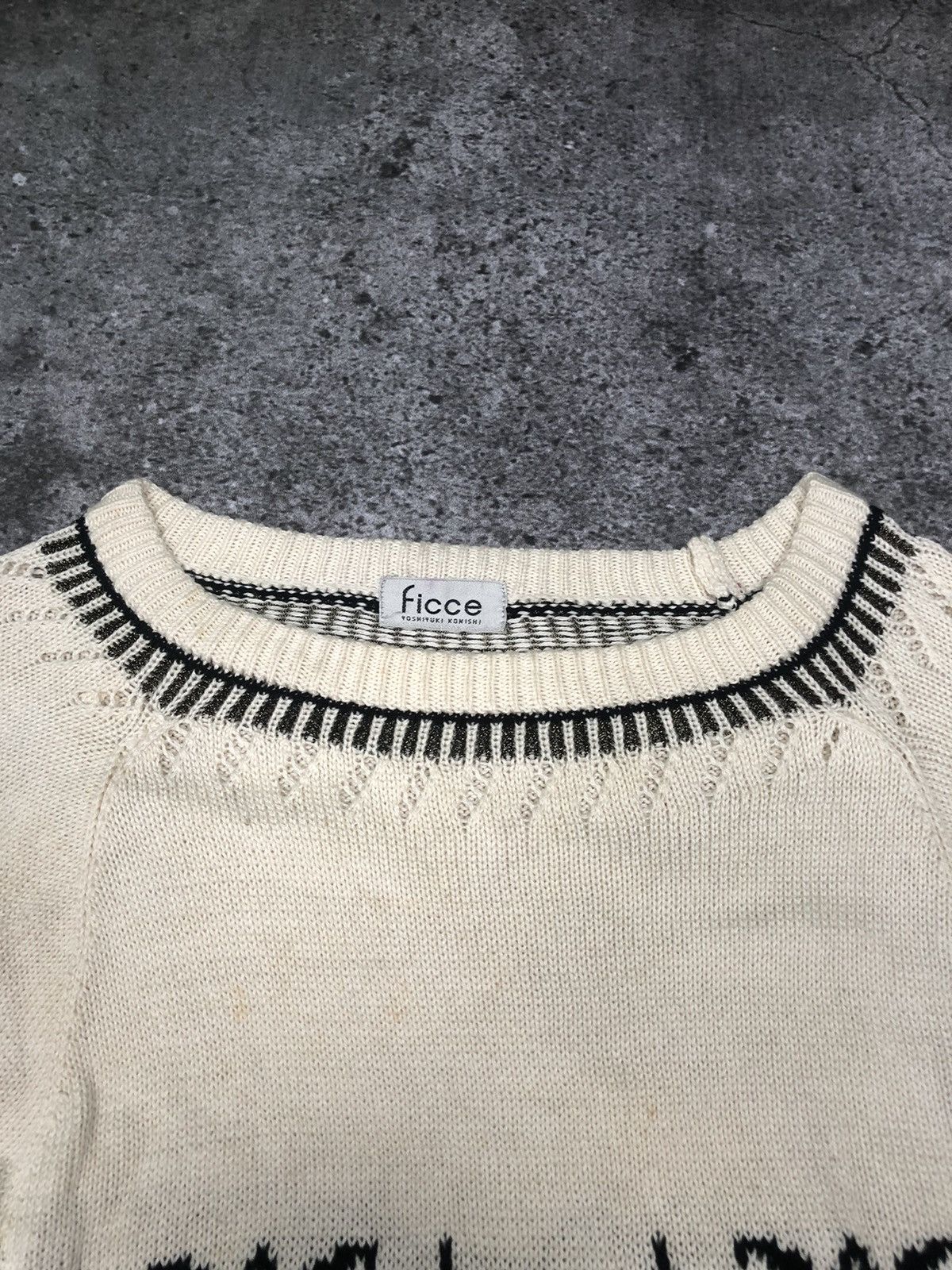 Yoshiyuki Konishi Vintage Ficce Yoshiyuki Konishi Sweatershirt Size US M / EU 48-50 / 2 - 3 Thumbnail