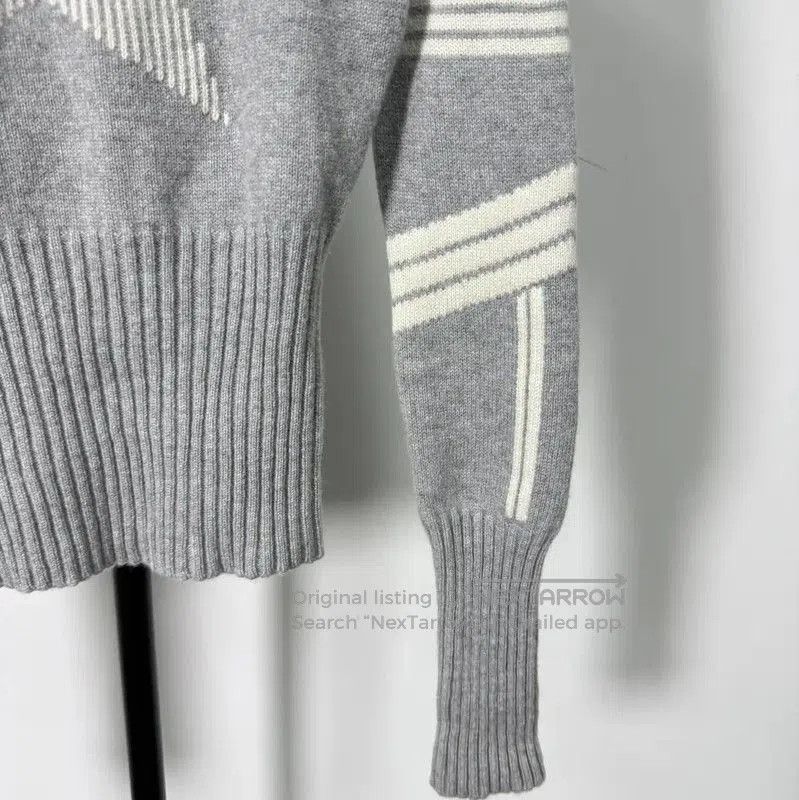 Dior Dior Gray Wool Pullover Sweater for Women . Size S / US 4 / IT 40 - 6 Thumbnail