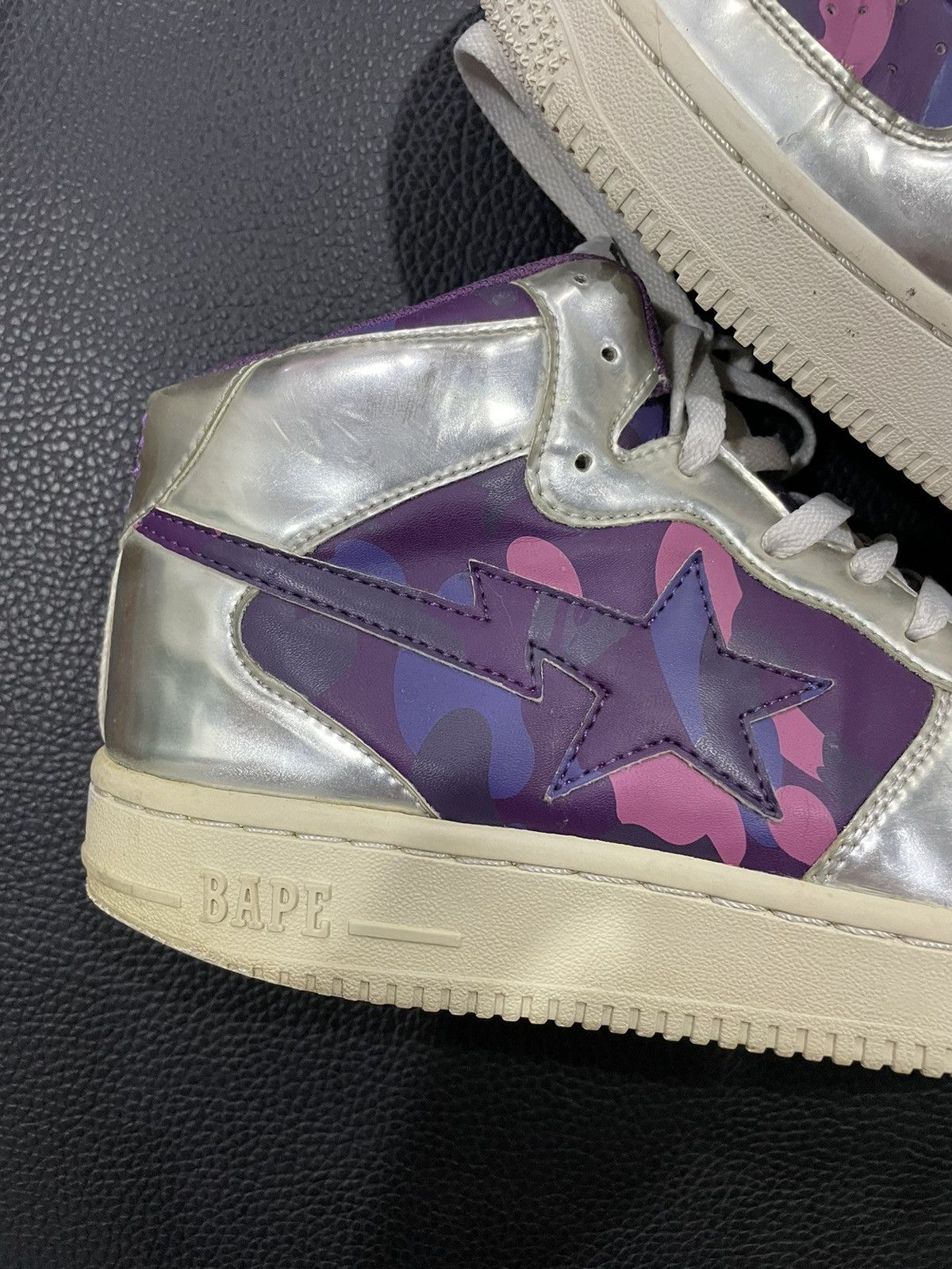 Bape BAPESTA MID (2016) Size US 9 / EU 42 - 2 Thumbnail