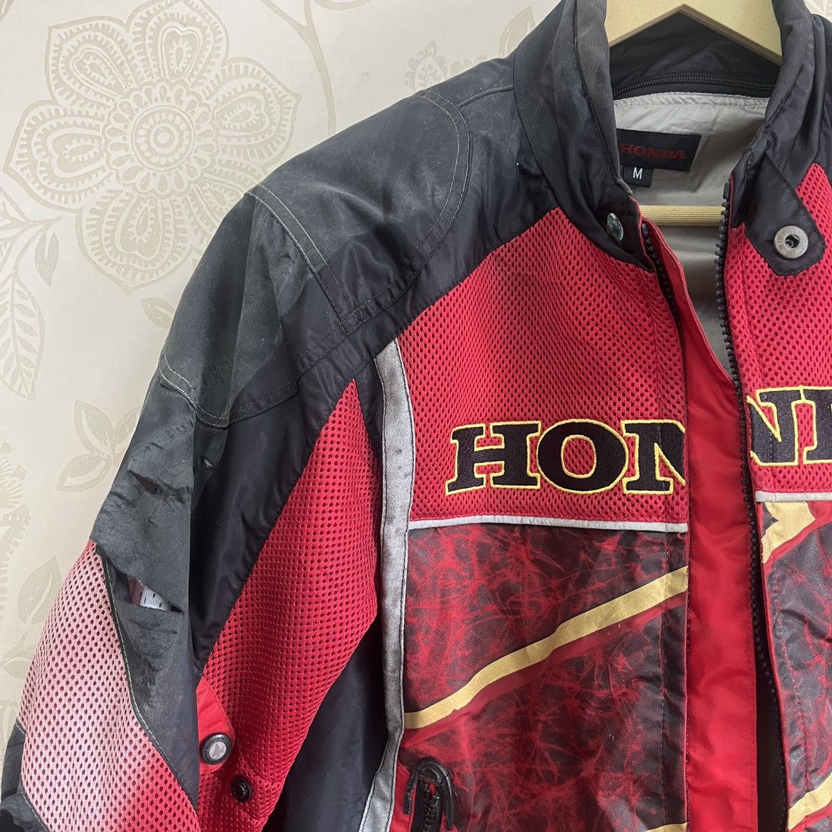 Honda × Sports Specialties × Vintage Vintage Honda Motor Sport Mesh Padded Jacket Japan Size US M / EU 48-50 / 2 - 7 Thumbnail