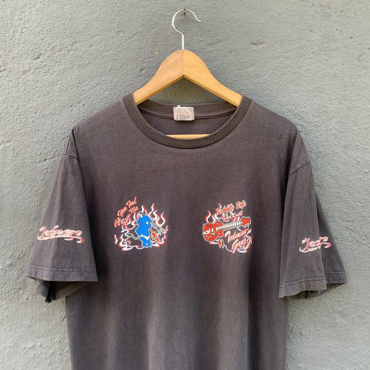 Tedman Thrashed Faded Tedman Japanese Brand Tee Size US L / EU 52-54 / 3 - 3 Thumbnail