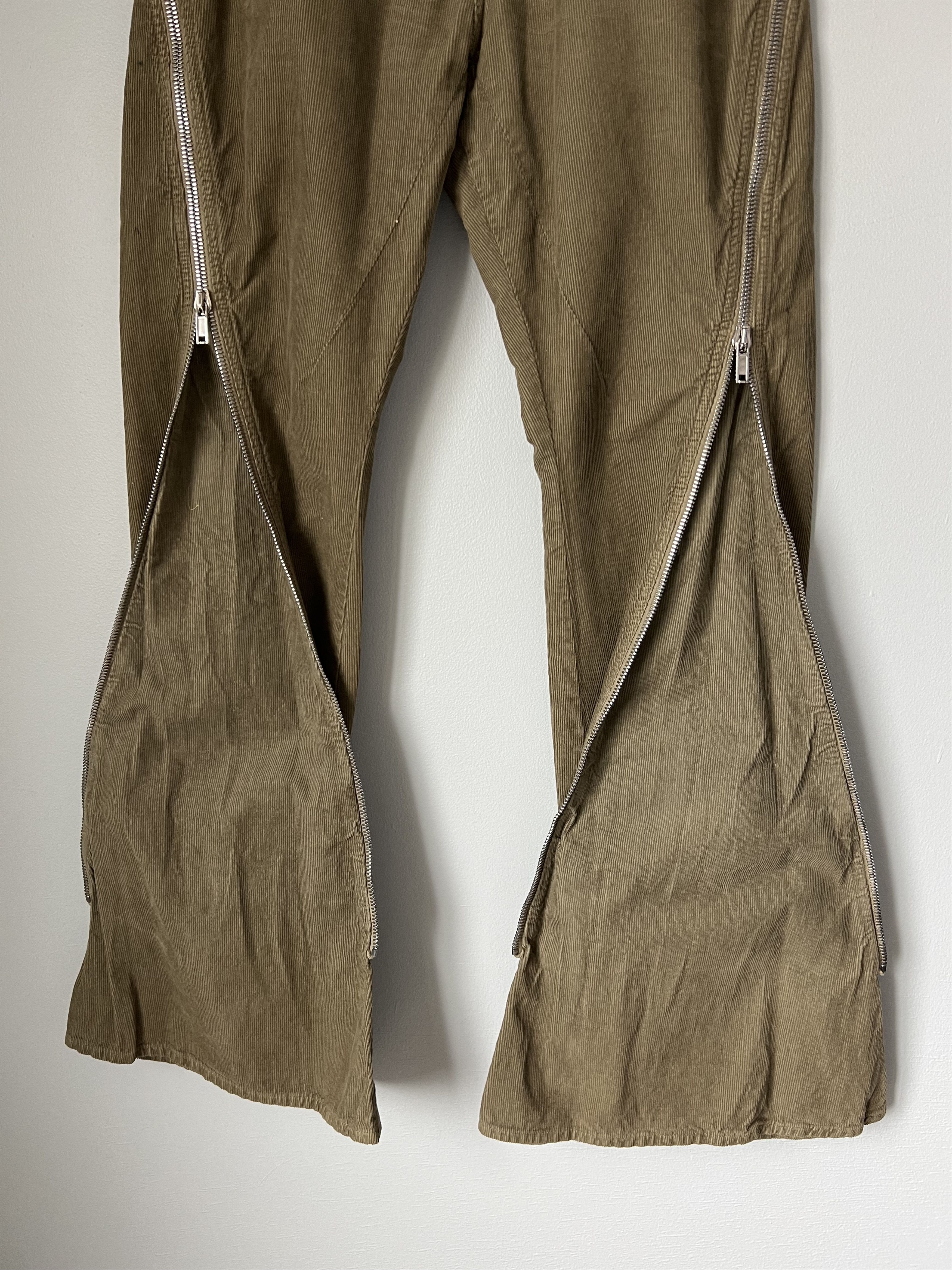 Rick Owens Drkshdw Rick Owens DRKSHDW Corduroy Bolana Banana Pants Size US 29 - 3 Thumbnail