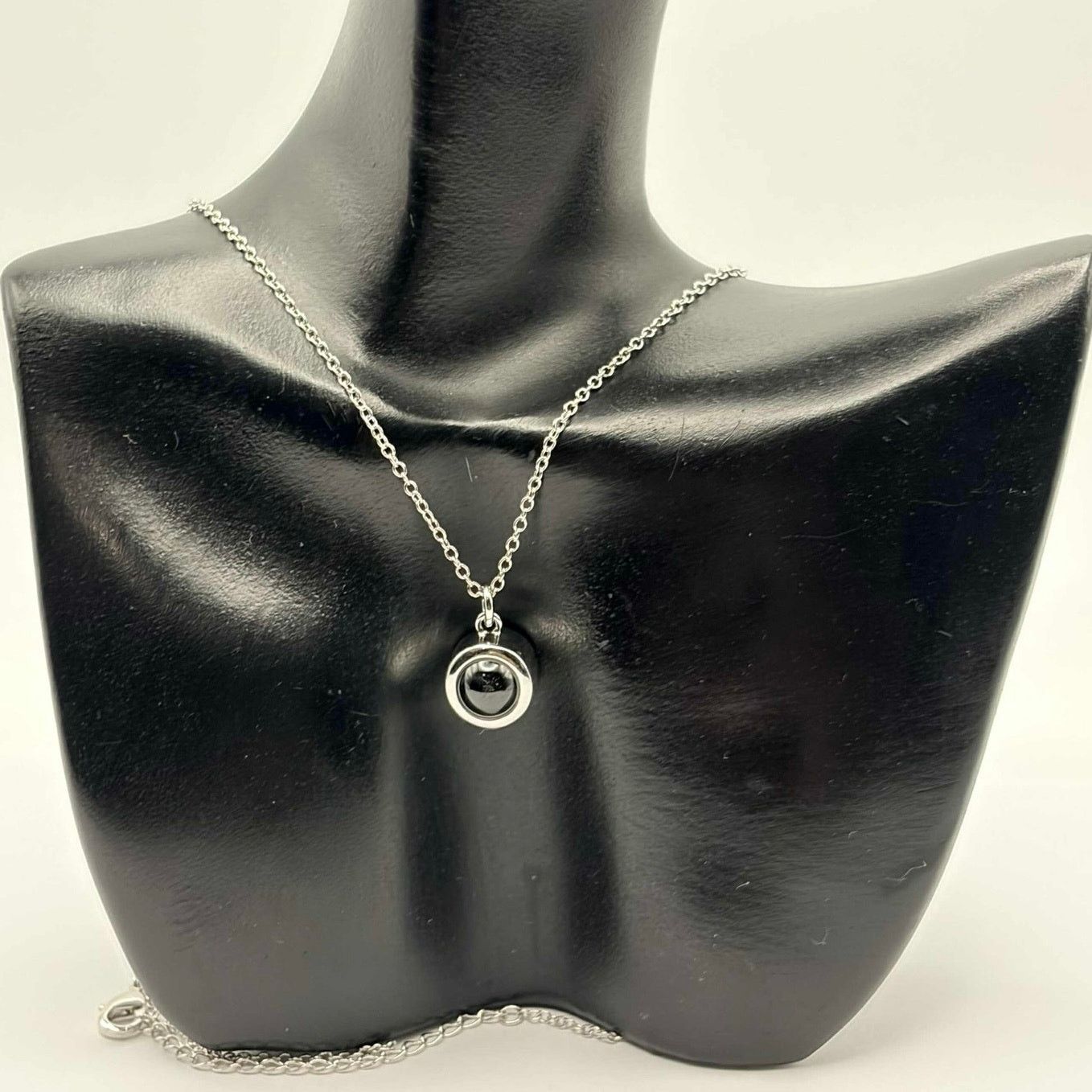Other Black & Silver Necklace Size ONE SIZE - 1 Thumbnail