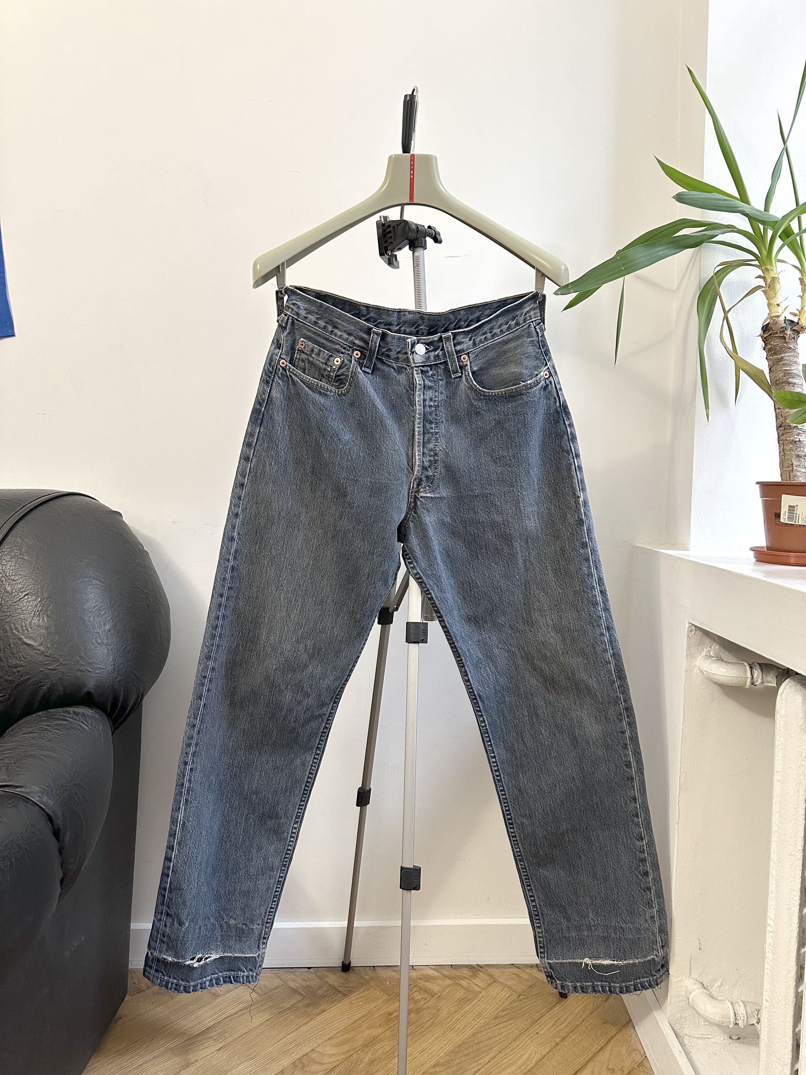 Levi's Vintage Clothing Levi's 508 Vintage Stonewashed Denim Jeans W30L32 Made In UK Size US 30 / EU 46 - 4 Thumbnail