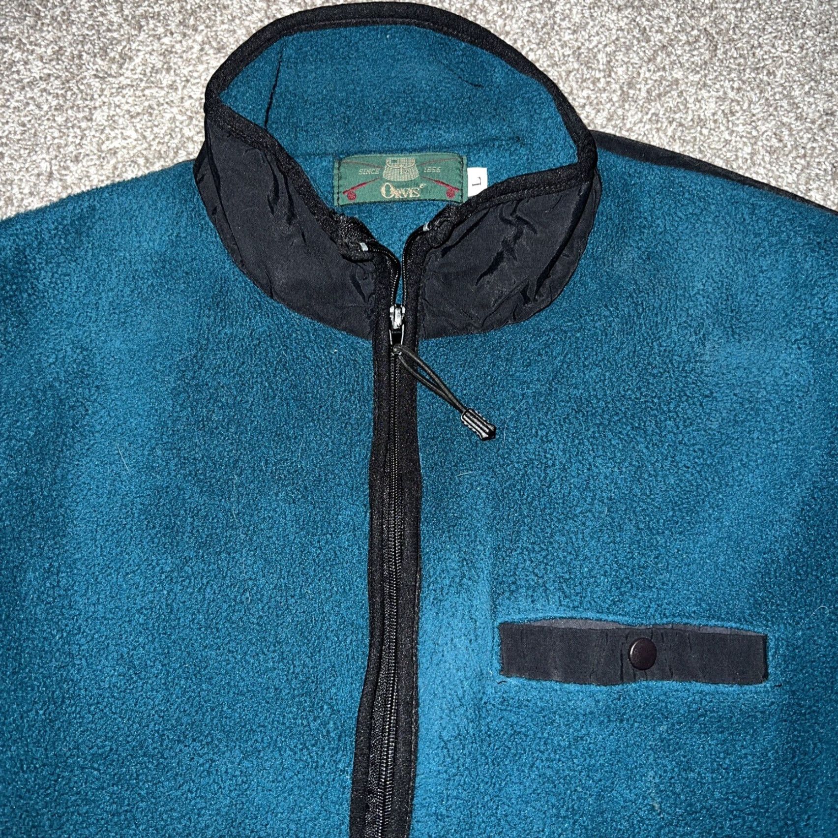 Orvis Orvis Blue Fleece Full Zip Vest Mens Size L Size US L / EU 52-54 / 3 - 2 Thumbnail