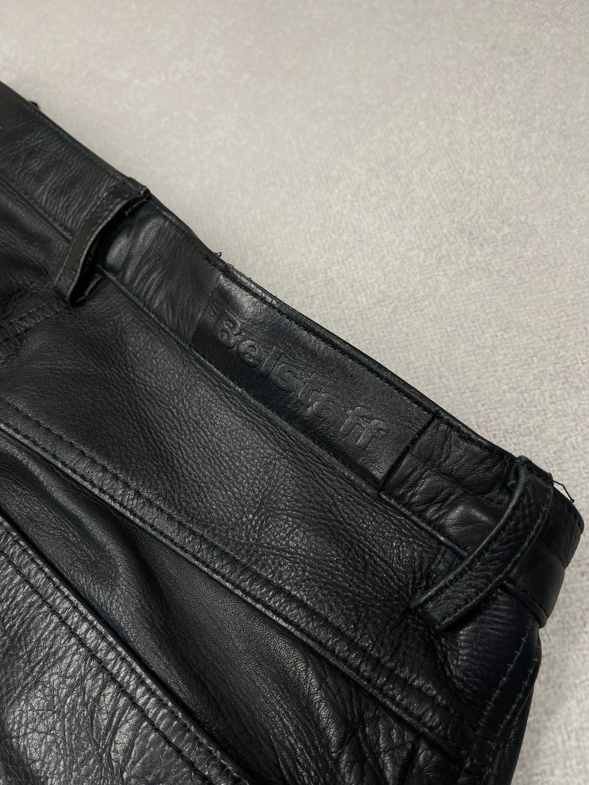 Belstaff Vintage Belstaff Motorbike Leather Biker Pants Black Racing Size 34" / US 12 / IT 48 - 4 Thumbnail