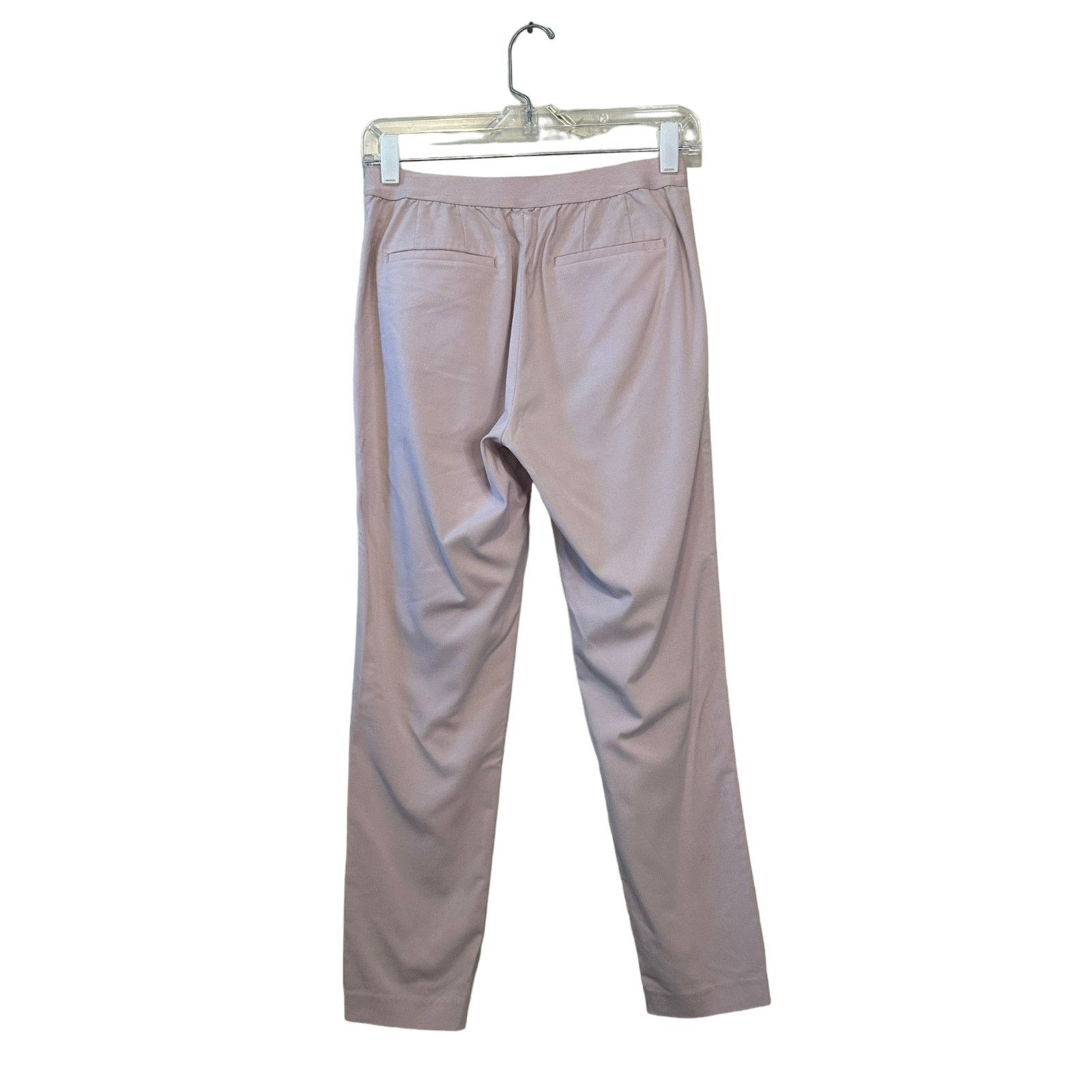 Uniqlo Uniqlo pale pink pull on straight leg pants size small Size 27" / US 4 / IT 40 - 6 Thumbnail