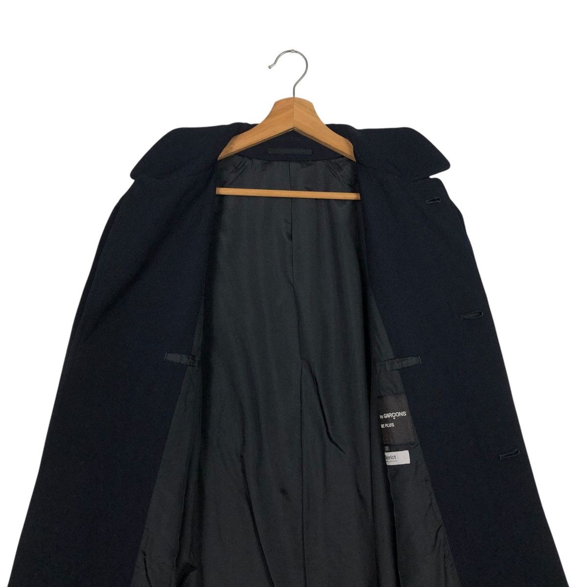 Comme des Garcons Homme Plus 🔥AD2001 COMME DES GARCONS HOMME PLUS WOOL LONG JACKET Size US M / EU 48-50 / 2 - 16 Thumbnail