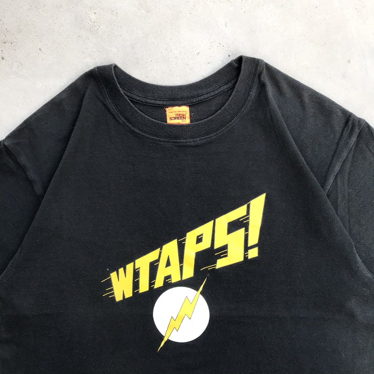 Wtaps Vintage 90's Wtaps Ripoff The Flash DC Comics T-Shirt Size US M / EU 48-50 / 2 - 2 Thumbnail