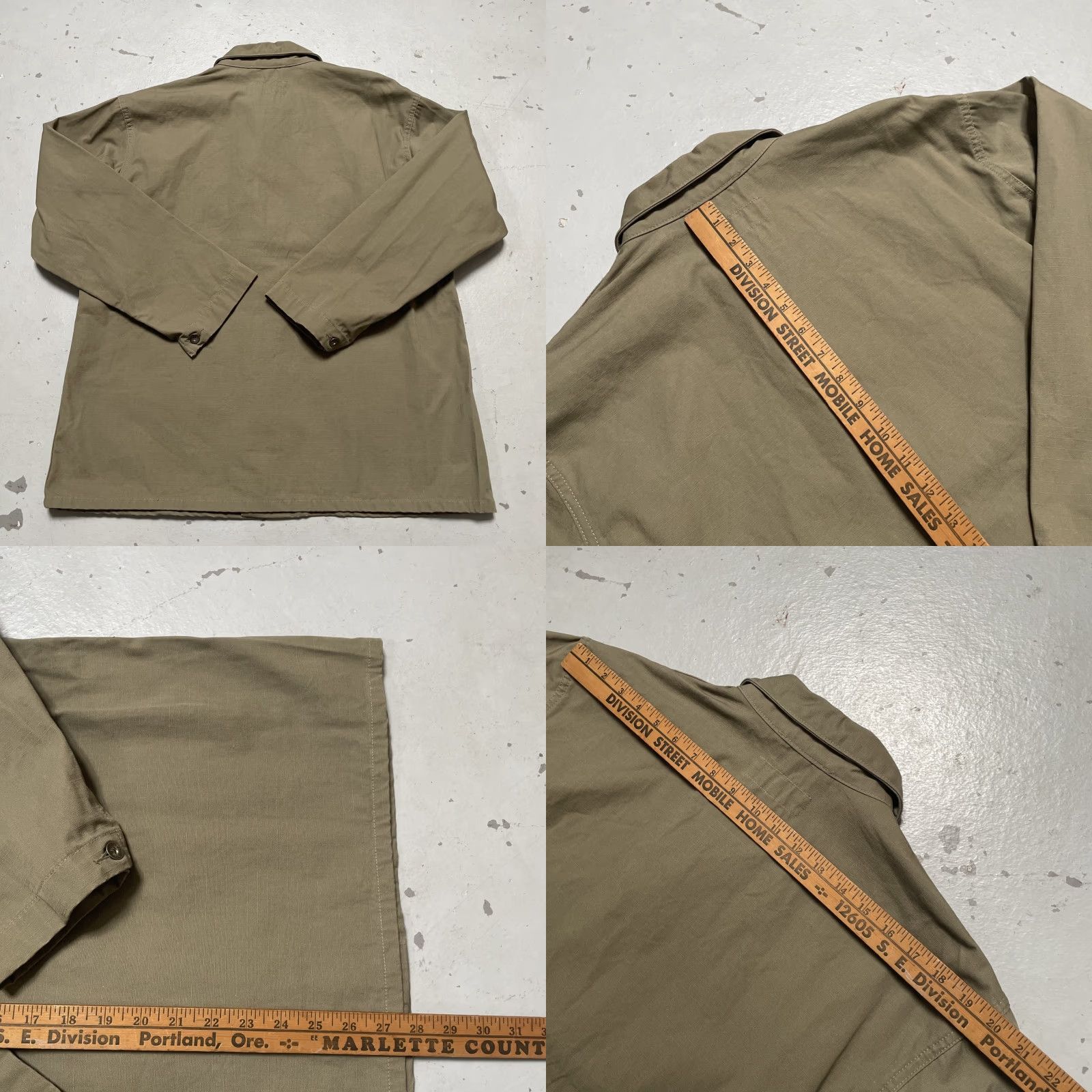 Engineered Garments Engineered Garments Jacket WorkADay Ripstop Made USA Military Jacket S Womens Mens Size US S / EU 44-46 / 1 - 8 Thumbnail
