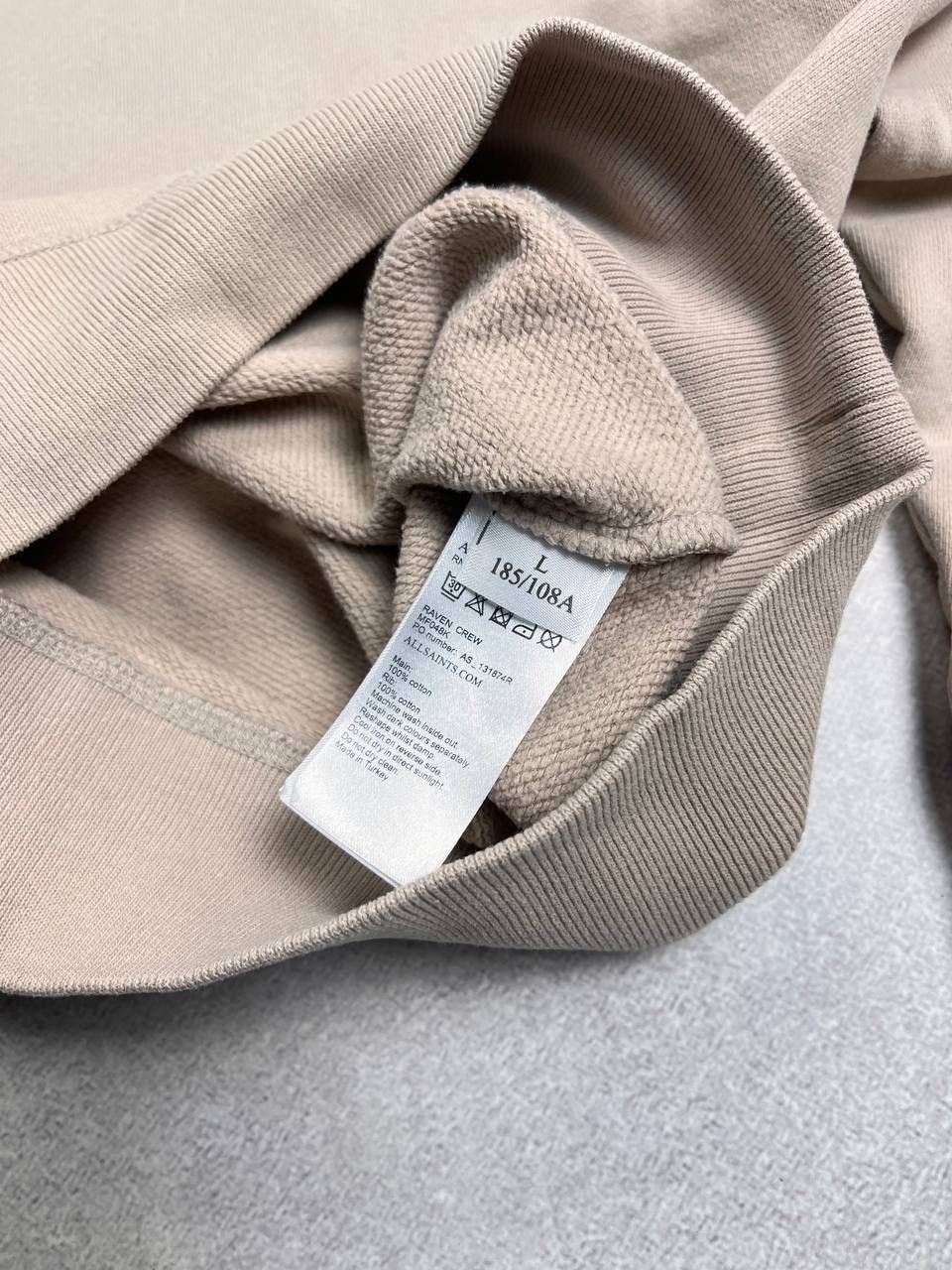 Allsaints Allsaints Boxy Sweatshirt Y2K Rare L Size US L / EU 52-54 / 3 - 4 Thumbnail