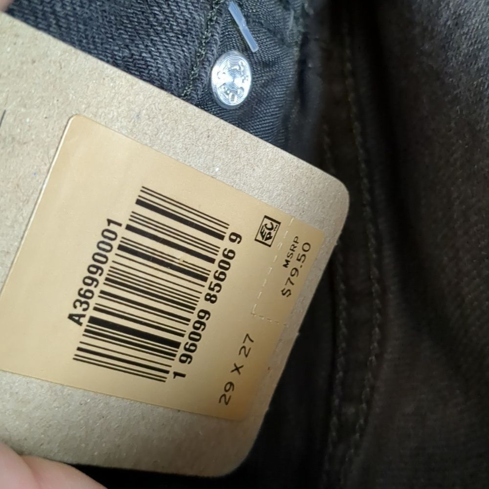 Levi's silvertab tapered leg high waist mom jeans size 29x27