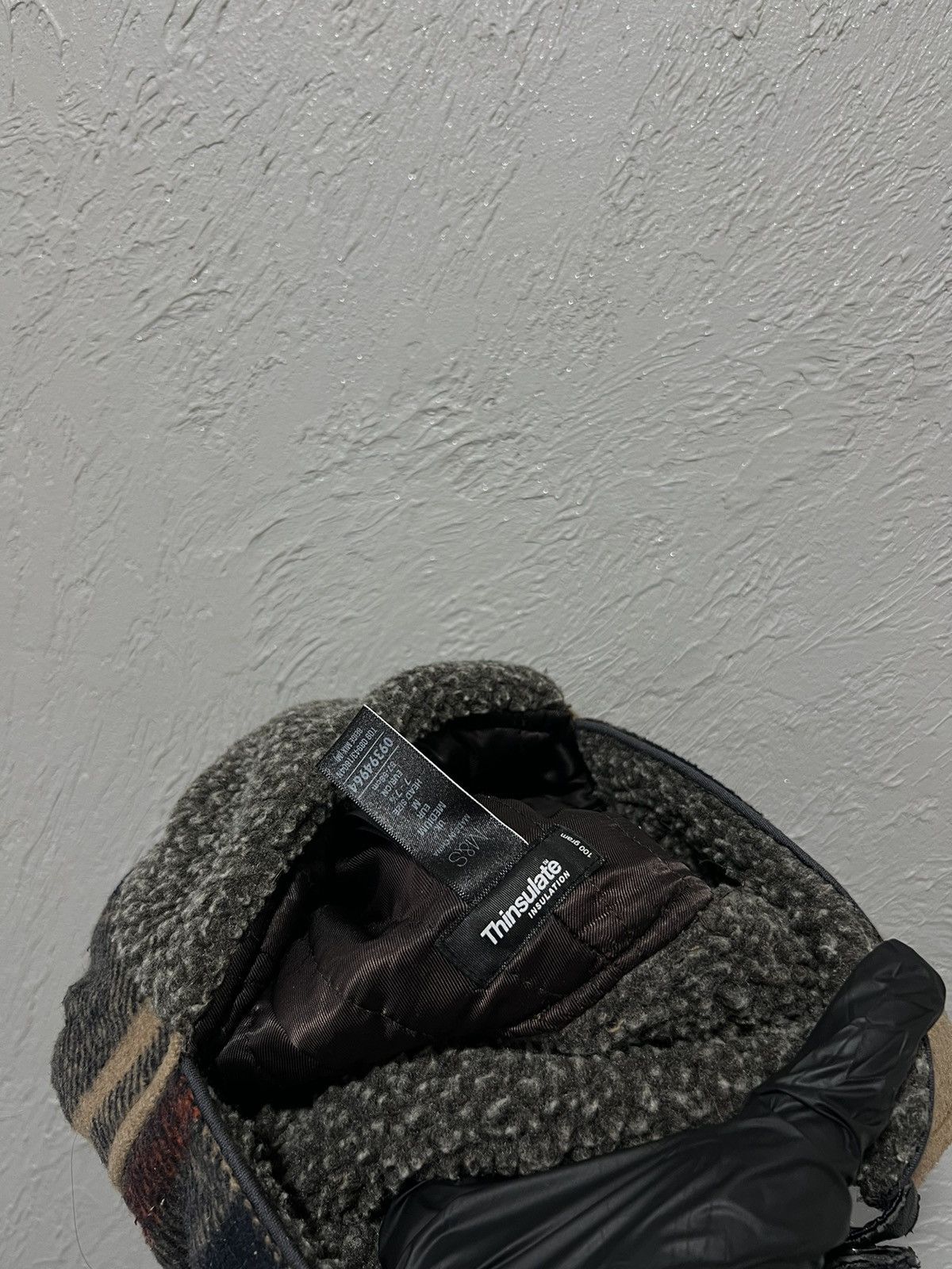 Hysteric Glamour Y2K Faux Fur Ushanka Vintage Style Burberry Warm Trapper Hat Size ONE SIZE - 8 Thumbnail