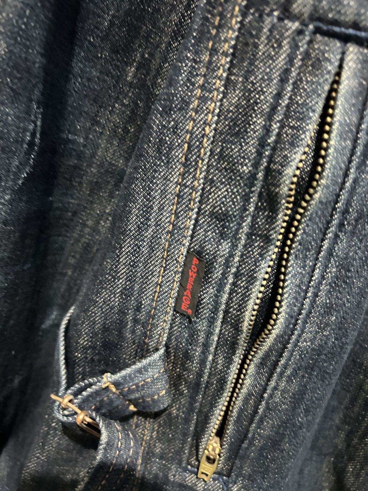 Japanese Brand Power age Motor Cycle denim Gore-tex Size US XL / EU 56 / 4 - 8 Thumbnail