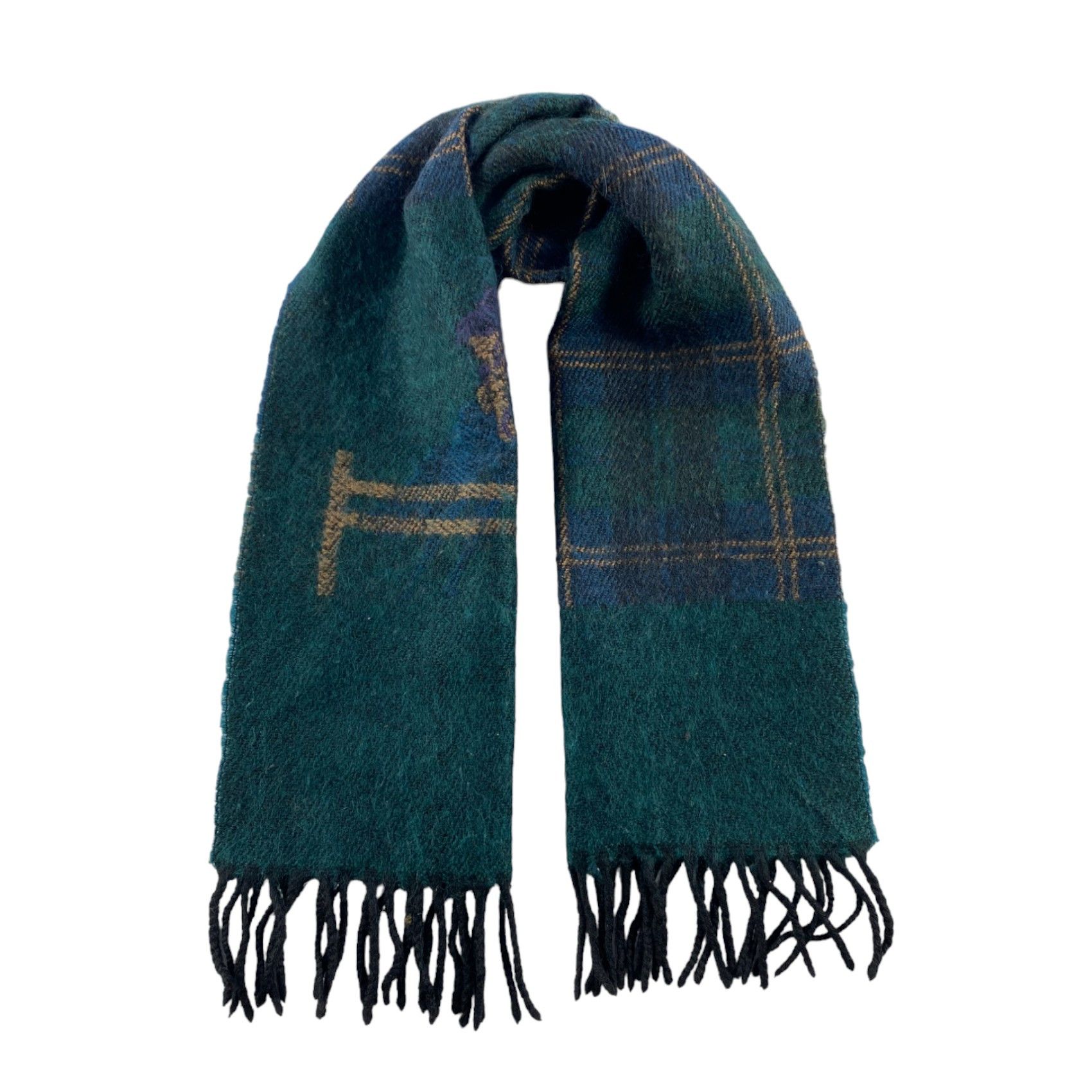 Burberry × Vintage Burberry Scarf / Muffler / Neckwear - WW969 Size ONE SIZE - 1 Thumbnail