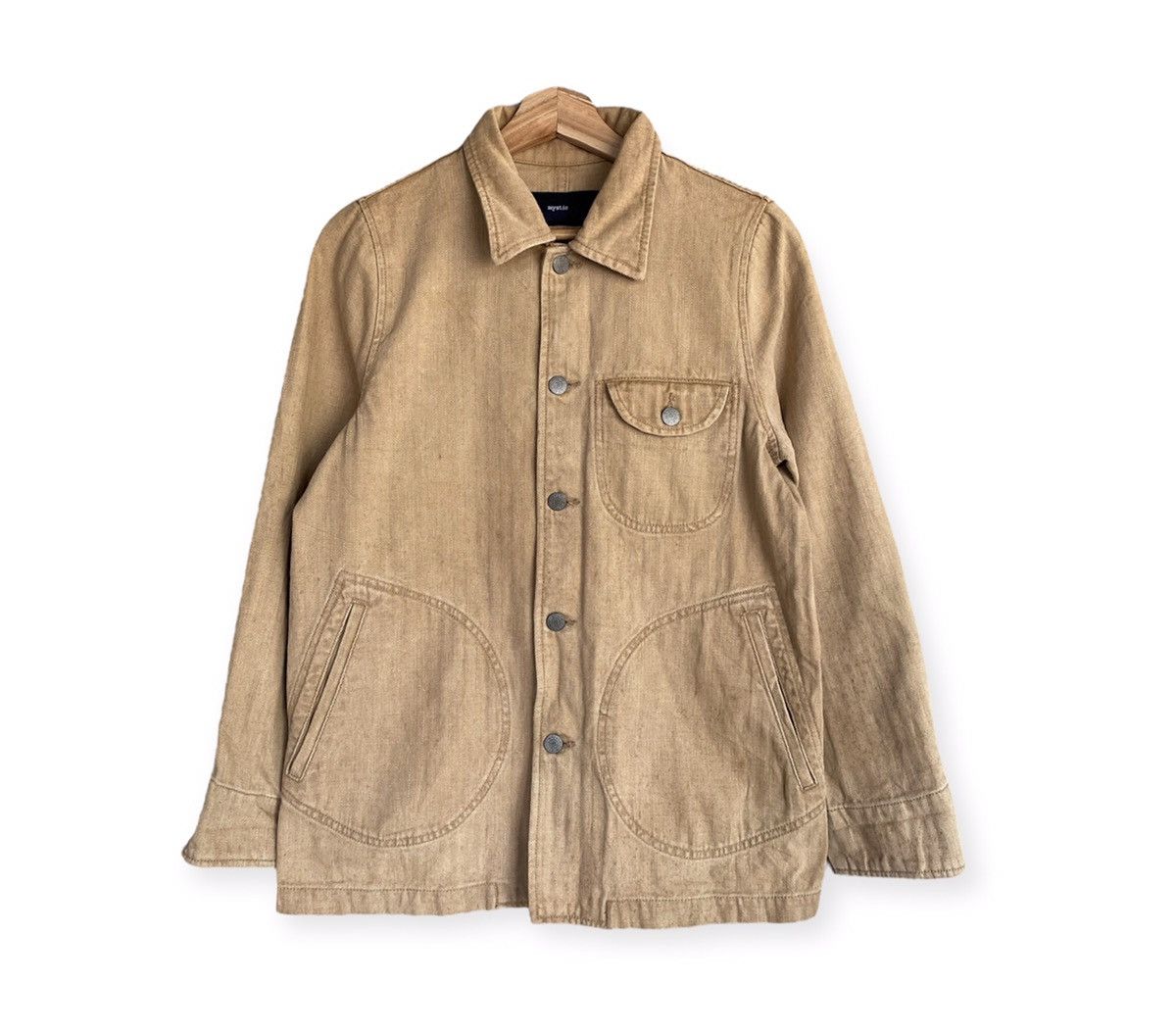 Japanese Brand Japanese Brand Mystic Plain Multipocket Jacket Size M / US 6-8 / IT 42-44 - 1 Thumbnail