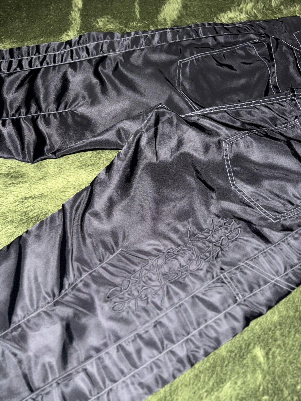 Japanese Brand [XL] Cost per Kilo Pocket Detail Nylon-Blend Snow Pants Size US 34 / EU 50 - 9 Thumbnail
