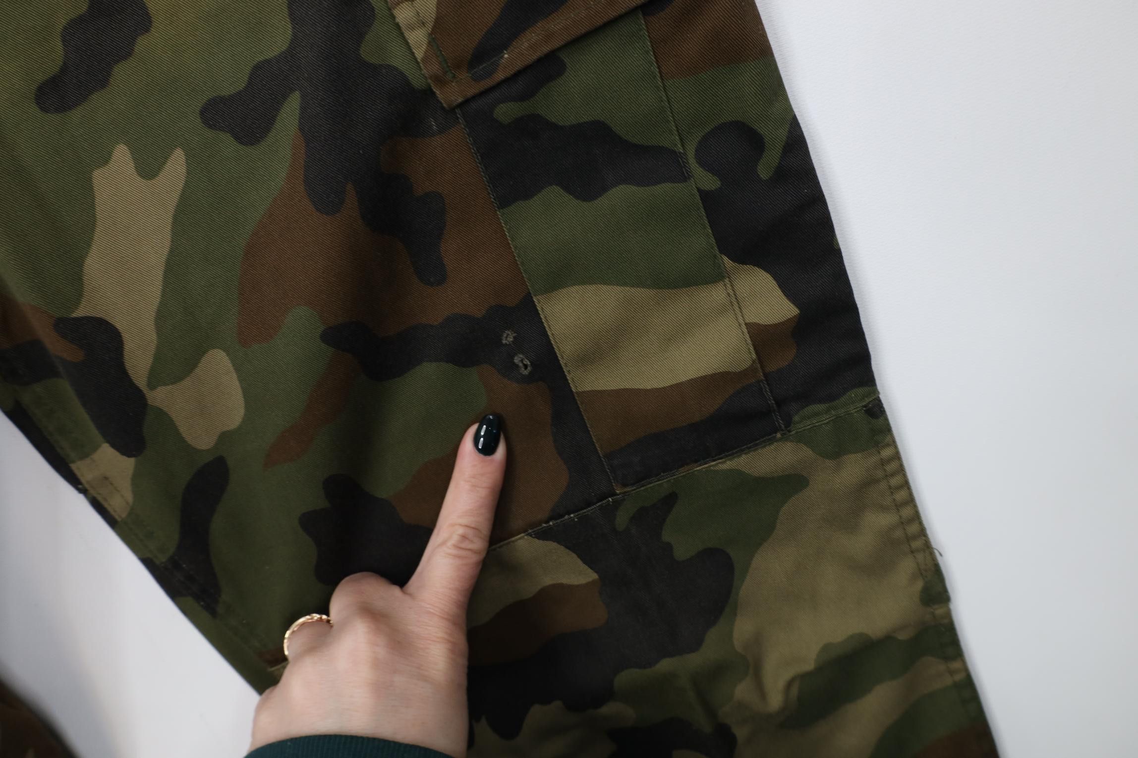 Vintage Vintage 90s Streetwear Double Knee Camouflage Cargo Pants Size US 32 / EU 48 - 6 Thumbnail