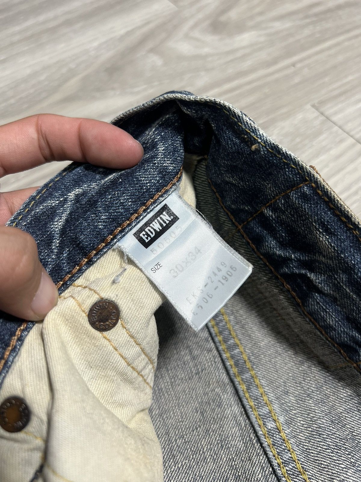 Edwin 90's Edwin Selvedge Denim Pants 505Z Size US 34 / EU 50 - 6 Thumbnail