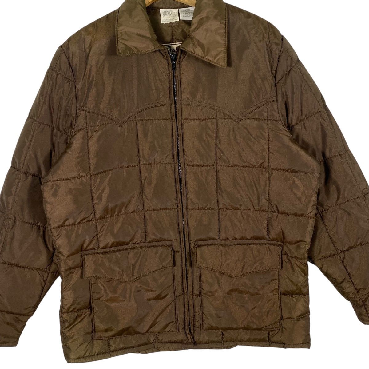 Japanese Brand Vintage Wallo Blizzard Purf Zipper Jacket M Size Brown Size US M / EU 48-50 / 2 - 4 Thumbnail