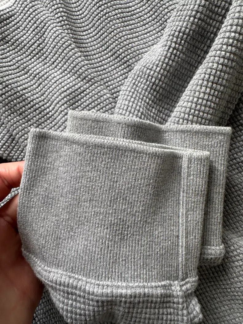 Thom Browne Thom Browne Waffle Long Sleeve Sweater Size US L / EU 52-54 / 3 - 6 Thumbnail