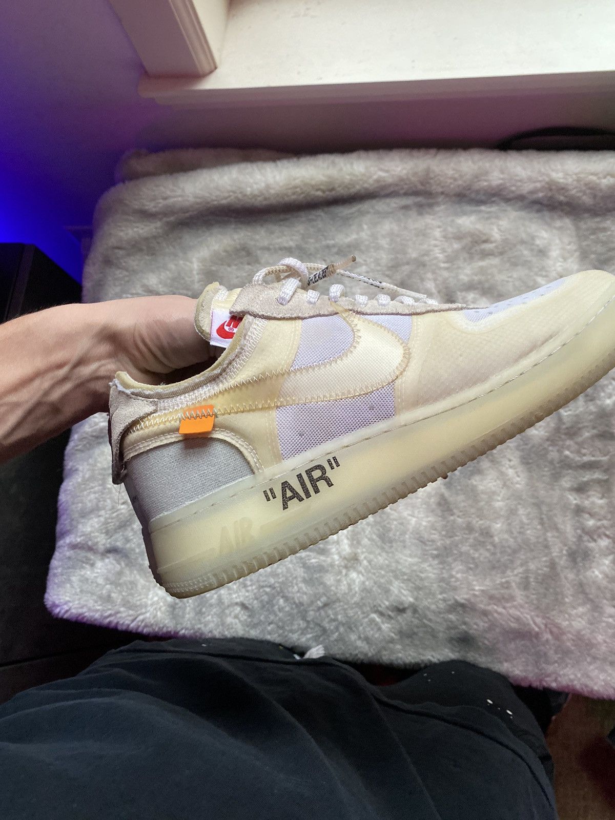 Nike × Off-White × Virgil Abloh Off White Nike Air Force 1 Size US 10 / EU 43 - 1 Thumbnail